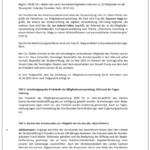 Protokoll zur 46. Mitglieder&shy;versamm&shy;lung am 12. November 2025